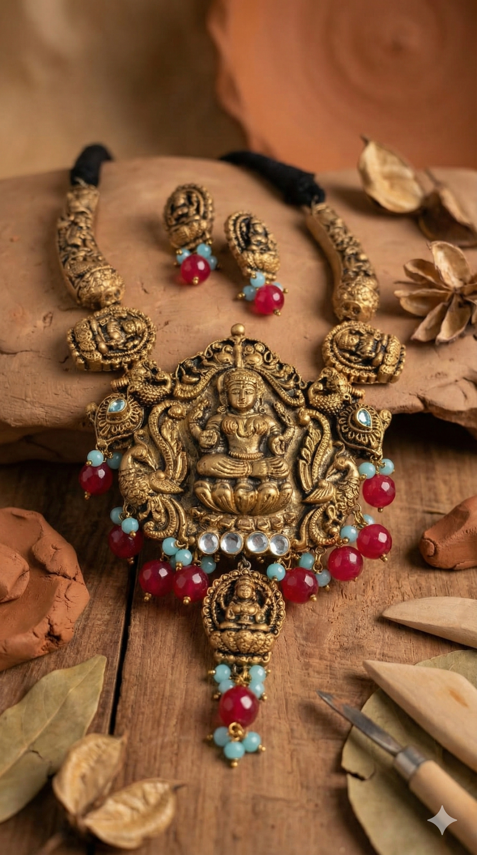 Terracotta jewelry collection